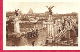 ROMA - PONTE VITTORIO EMANUELE - FORMATO PICCOLO - EDIZ. ORIGINALE SCROCCHI  - NUOVA - Bridges