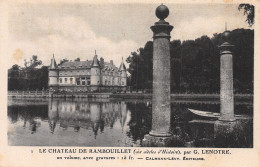 78-LE CHATEAU DE RAMBOUILLET-N°4475-G/0263 - Altri & Non Classificati