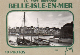 (08/05/24) 56-CPSM BELLE ILE EN MER - CARNET COMPLET DE 10 PHOTOS - Belle Ile En Mer