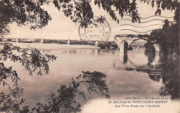 30-LES TROIS PONTS SUR L ARDECHE-N°4476-A/0021 - Sonstige & Ohne Zuordnung