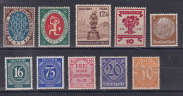 Timbres Allemagne Deutsche Neufs * Avec Charnières - Sonstige & Ohne Zuordnung