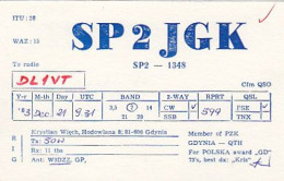 AK 210635 QSL - Poland - Gdynia - Radio-amateur