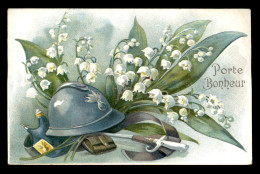 GUERRE 14/18 - ILLUSTRATEURS - PORTE BONHEUR - MUGUET - EDITEUR F. FLEURY - Guerra 1914-18