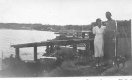 Photographie Photo Vintage Snapshot Antibes La Garoupe - Plaatsen