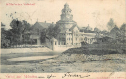 Postcard Germany Munchen Muller'sches Volksbad - Muenchen