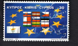 2025230015 2004 SCOTT 1018 (XX) POSTFRIS MINT NEVER HINGED - ADMISSION TO EUROPEAN UNION - Unused Stamps