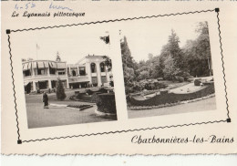 CHARBONNIERES Les BAINS - CPSM 2 Vues - Charbonniere Les Bains
