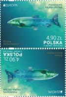 Poland Polen Pologne 2024 Europa CEPT Underwater Fauna Fish Tete-beshe MNH - Ongebruikt