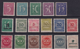 Timbres Allemagne Deutsche Neufs * Avec Charnières - Altri & Non Classificati