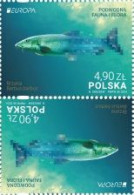 Poland Polen Pologne 2024 Europa CEPT Underwater Fauna Fish Tete-beshe MNH - 2024