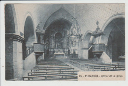 PUIGCERDA - ESPAGNE - INTERIOR DE LA IGLESIA - Autres & Non Classés