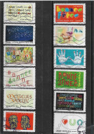 FRANCE 2012 - Adhésif  N°YT 763 A 774 - Used Stamps