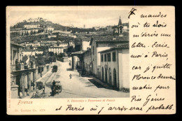 ITALIE - FIRENZE - S DOMENICO E PANORAMA DI FIESOLE - Firenze