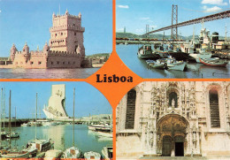 PORTUGAL - Lisboa - Portugal - Aspectos De Lisboa - Multi-vues De Différents Endroits - Carte Postale - Lisboa