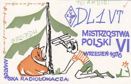 AK 210644 QSL - Poland - Mistrzostwa Polski - Amateurfunk