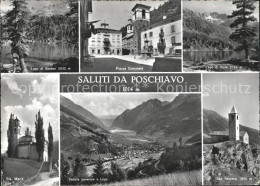 11645176 Poschiavo Lago Di Saoseo Piazza Comunale Sta. Maria Poschiavo - Otros & Sin Clasificación