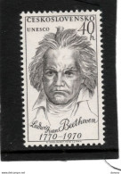 TCHECOSLOVAQUIE 1970 Beethoven Yvert 1766, Michel 1924 NEUF** MNH - Unused Stamps