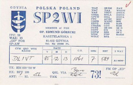 AK 210647 QSL - Poland - Gdynia - Radio Amateur