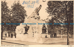 R040758 Royal Artillery Memorial London. B. P. Co. No 27897 - Sonstige & Ohne Zuordnung
