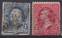 Am-P1 - Etats Unis 1895 - YT 110 Et 111 (o) - Used Stamps