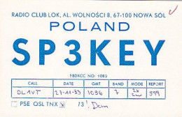 AK 210650 QSL - Poland - Nowa Sol - Radio-amateur