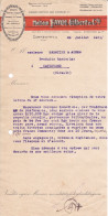 Courrier FAYOL  Gilbert & Cie Graines à Commentry Pour Sabatier & Azéma à Capestang 1931 - Levensmiddelen