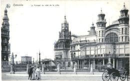 CPA Carte Postale Belgique Ostende Kursaal Du Côté De La Ville VM80511 - Oostende