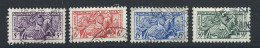 Monaco N°415/16 + 418/19 Obl (FU) 1955 - Sceau Du Prince - Usados