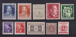 Timbres Allemagne Deutsche Neufs * Avec Charnières - Autres & Non Classés