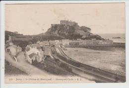 SAINT HELIER - JERSEY - ROYAUME UNI - LE CHATEAU DE MONTORGUEIL - GARE - TRAIN - St. Helier