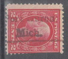 USA Precancel Vorausentwertungen Preo Locals Michigan, Port Huron 1912-L-5 HS, Stamp Defect - Preobliterati