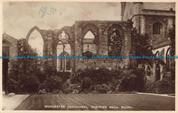 R040836 Worcester Cathedral. Guesten Hall Ruins. Pelham. No 9291. RP - World