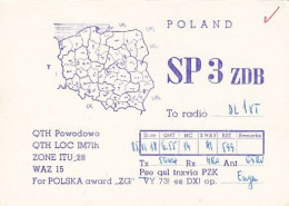 AK 210658 QSL - Poland - Powodowo - Radio Amatoriale