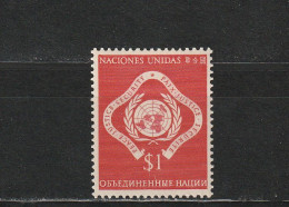 Nations Unies (New York) YT 11 * : Paix , Justice , Sécurité - 1951 - Unused Stamps