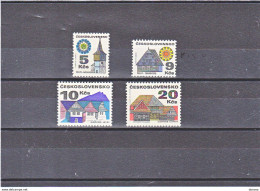 TCHECOSLOVAQUIE 1971-1972 Série Courante Yvert 1838 + 1921-1923 NEUF** MNH  Cote : 17.30 Euros - Ungebraucht