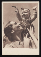 Mutter Kind Auf Schulter, Deutsches Frauenwerk Foto Hehmke-Winterer 14.5.1938 - Muttertag