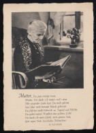 Alte Frau Am Fenster Fotoalbum Mutter, Du Gute Eihzige Treue, Hannover 12.5.1950 - Día De La Madre