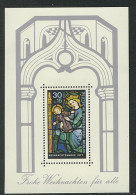 Block 6 Weihnachten - Glasfenster 1977, Postfrisch - Unused Stamps