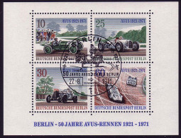 Block 3 AVUS-Rennen 1971 Mit ESSt Berlin 27.8.1971 - Usati