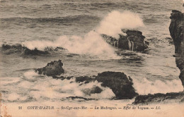 FRANCE - Saint Cyr Sur Mer - La Madrague - Effet De Vagues - Carte Postale Ancienne - Saint-Cyr-sur-Mer