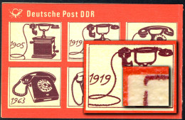 SMHD 12 Caa Fernsprecher - 4.DS: Gebrochene Umrandung ** - Postzegelboekjes