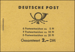 MH 3b2 Fünfjahrplan 1961 Klammer 14 Mm - Postfrisch - Booklets