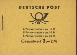 MH 3b1 Fünfjahrplan 1960 Klammer 17 Mm, Postfrisch - Carnets