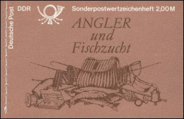 MH 9v1.2II Süßwasserfische 118x76 Mm 1988 - Postfrisch - Booklets