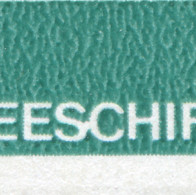 2712 Hochseeschiffe 20 Pf Mit PLF Verbundenes SC, Feld 28, Postfrisch ** - Variétés Et Curiosités