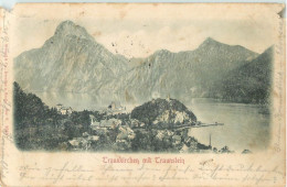 Postcard Austria Traunkirchen Mit Traunstein - Autres & Non Classés