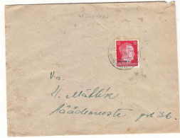 Allemagne - Ostland - Lettre De 1944 - Oblit Wesenberg - Hitler - - Occupation 1938-45