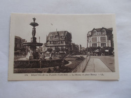 DEAUVILLE LA PLAGE FLEURIE  ( 14 Calvados ) LE MORNY ET PLACE MORNY - Deauville