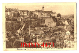 CPA - LUXEMBOURG En 1928 - La Ville Basse Du Grund Et La Ville Haute Grund & Oberstadt - Edit. P. C. S. - Lussemburgo - Città