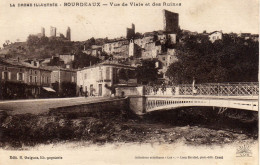 Bourdeaux Vue De Viale Et Des Ruines - Altri & Non Classificati